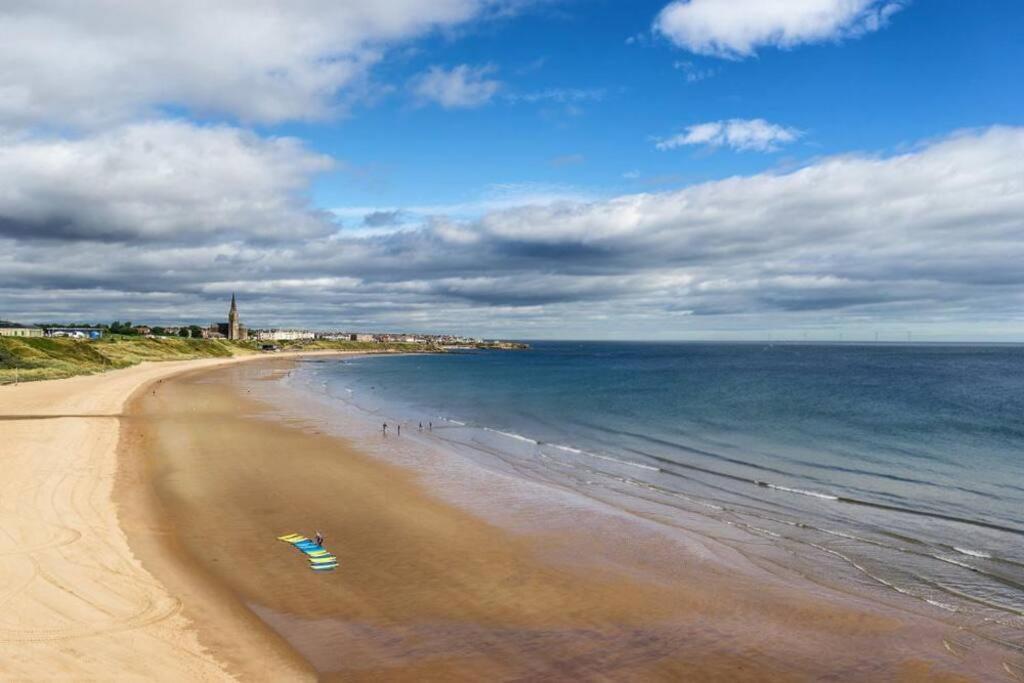 Hightide Seaside Apartment With Beach & Spanish City Views Whitley Bay Eksteriør bilde