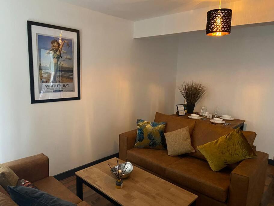 Hightide Seaside Apartment With Beach & Spanish City Views Whitley Bay Eksteriør bilde